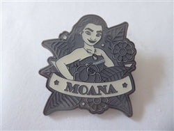 Disney Trading Pins 177566    Loungefly - Moana - Princess Tattoo Set - Black and White - Mystery