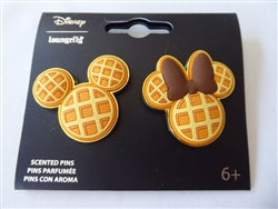 Disney Trading Pin 177611    Loungefly - Mickey and Minnie Waffle Set - Free-D - Scented