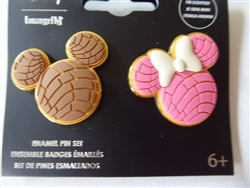 Disney Trading Pin 177769    Loungefly - Mickey and Minnie Conchas Set - Scented - Free-D