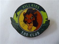 Disney Trading Pins 177936    Loungefly - Scar - Villains Fan Club Set - Lion King - Mystery