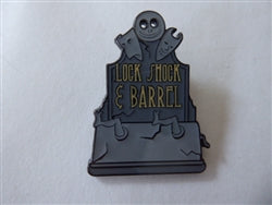 Disney Trading Pins 178063    Loungefly - Lock, Shock and Barrel - Nightmare Before Christmas Tombstone Set - Mystery