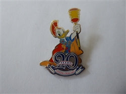 Disney Trading Pin 19124    Japan - Donald Duck - 20th Anniversary - TDL