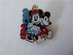Disney Trading Pin 2023 Mickey and Minnie Monogram