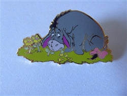 Disney Trading Pin 20808     DLR - Eeyore Eating Flowers