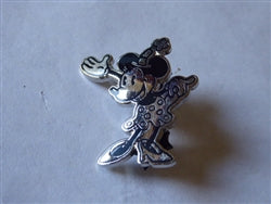 Disney Trading Pins 21727 Disney Catalog - History of Minnie Boxed Pin Set (Silver & Black)