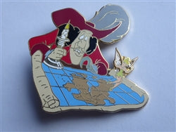 Disney Trading Pin 2179 DLR - Memorable Moments - Tinker Bell & Captain Hook