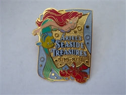 Disney Trading Pin 22796     TDR - Ariel, Flounder & Sebastian - Blue - Ariels Seaside Treasures - TDS