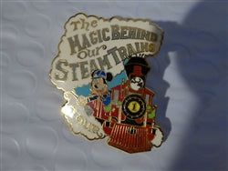 Disney Trading Pin 23216 WDW - The Magic Behind Our Steam Trains Tour