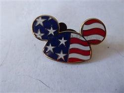 Disney Trading Pin 23361 WDW Cast Exclusive - Patriotic Mickey Ears Hat