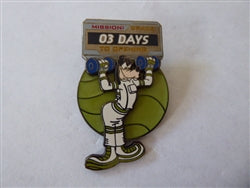 Disney Trading Pin  23884 WDW - Mission Space Countdown (03 Days to Opening) Goofy