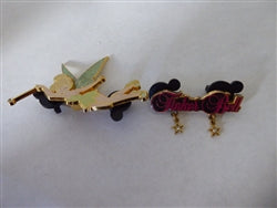 Disney Trading Pin 24187 DLRP - Tinker Bell 2 Pin Set (Dangle/Sparkle)