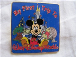 Disney Trading Pin 24304: WDW - My First Trip To Walt Disney World (Mickey)