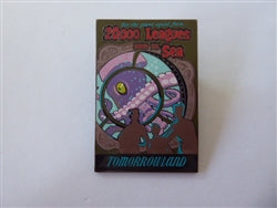Disney Trading Pin 25182    DLR - Framed Attraction Poster (20,000 Leagues Under the Sea)