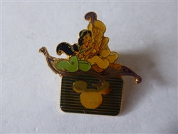 Disney Trading Pin 2560 Disney Channel - Aladdin & Jasmine