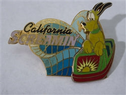 Disney Trading Pin 25655: DCA - California Screamin' (Pluto) 3D/Slider