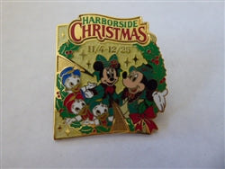 Disney Trading Pin 26572     TDR - Mickey, Minnie, Huey, Dewie & Louie - Yellow - Christmas 2003 - Harborside Christmas - TDS