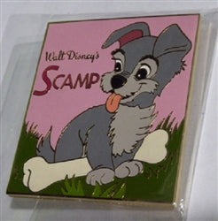 Disney Trading Pins  26686 Disney Auctions (P.I.N.S.) - Scamp Book Cover (Walt Disney's Scamp)