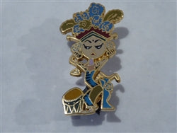 Disney Trading Pin 27809 Toot, Whistle, Plunk, Boom Boxed Set (Indian Dancer)