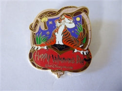 Disney Trading Pin 27864 Happy Villaintine's Day 2004 - Shere Khan / Kaa - Annual Passholder