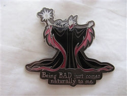 Disney Trading Pin 28305 Maleficent - Being BAD Just Comes Naturally To Me
