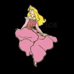 Disney Trading Pin Sitting Princesses Aurora