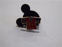 Disney Trading Pin 29961 DCL - Captain Mickey Body Parts 4 Pin Set (Jacket)