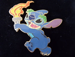 Disney Trading Pin 31818 Disney Auctions (P.I.N.S.) - Stitch With Torch