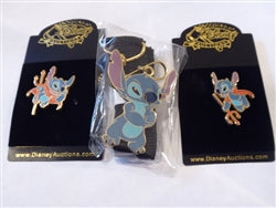Disney Trading Pin  32033 Disney Auctions (P.I.N.S.) - Stitch with Devils Lanyard & Pins