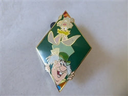 Disney Trading Pins 32135 Disney Auctions (P.I.N.S.) - Peek-a-Boo (Mad Hatter & March Hare)