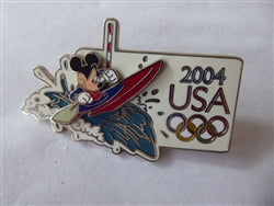 Disney Trading Pins 32294 USA Olympic Logo - Cast Exclusive - Kayak (Mickey)