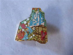 Disney Trading Pin  32590 DCL Triton's Wall Mosaic Series (Sebastian & Castle)