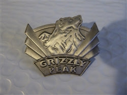 Disney Trading Pins 3266 Pewter Grizzly Peak