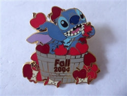 Disney Trading Pin 33358     WDW - Stitch - Apples - Fall 2004 - Surprise
