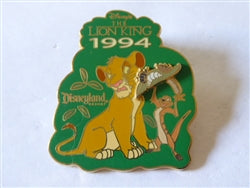 Disney Trading Pins 33681     DLR - 10th Anniversary of The Lion King (Simba and Timon)