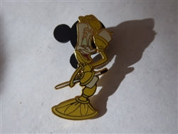 Disney Trading Pin 3370 DLR - Beauty and the Beast Series (Lumiere)