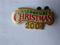 Disney Trading Pin 34613 TDR - Logo - Harborside Christmas 2004 - From a Frame Pin Box Set - TDS