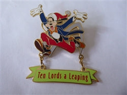 Disney Trading  Pin 34781 DLR - 12 Days of Christmas Collection 2004 - Ten Lords a Leaping