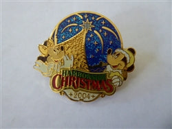 Disney Trading Pin 35502     TDR - Mickey & Minnie Mouse - Harborside Christmas - Opening Day Gift 2004 - TDS