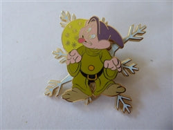 Disney Trading Pins 35557    DL - Dopey - Snow White and the Seven Dwarfs - Snowflake - Winter - Tongue Out