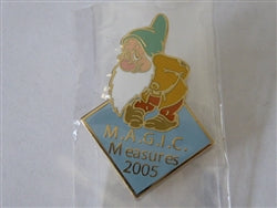 Disney Trading Pin 36389     WDT - M.A.G.I.C. Measures 2005 (Bashful)