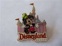 Disney Trading Pins  36425 DisneyPins.com - Disneyland Resort Mickey in Front of Castle Wearing Goofy Hat