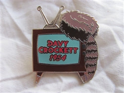 Disney Trading Pin 379 DS - Countdown to the Millennium Series #94A (Davy Crockett 1954)