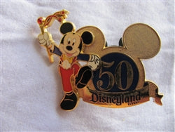 Disney Trading Pins 38499: DLR - 50th Anniversary (Mickey Mouse) 3D