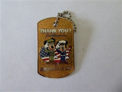 Disney Trading Pin 38751     WDW - Armed Forces Day 2005 (Mickey & Minnie)