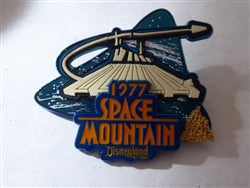 Disney Trading Pin  39260 Magical Milestones - 1977 - Space Mountain Opens