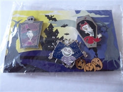 Disney Trading Pins 42055     DS - Disney Shopping - Nightmare Before Christmas - Portrait 3 Pin Set #2
