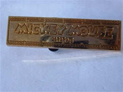Disney Trading Pin  42767 JDS - Mickey Mouse Title - Mickey Through the Years 2005 - From a 7 Pin Set
