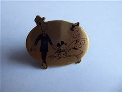 Disney Trading Pin 42833 DisneyShopping.com - Disneyland Advent Calendar Holiday Pin Series - Happy Family