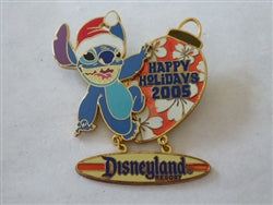 Disney Trading Pin   43051 DLR - 2005 Holiday Ornament Collection - Stitchns