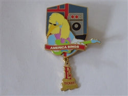 Disney Trading Pin 44868    DL - Hippie Crane - America Sings - E Ticket
